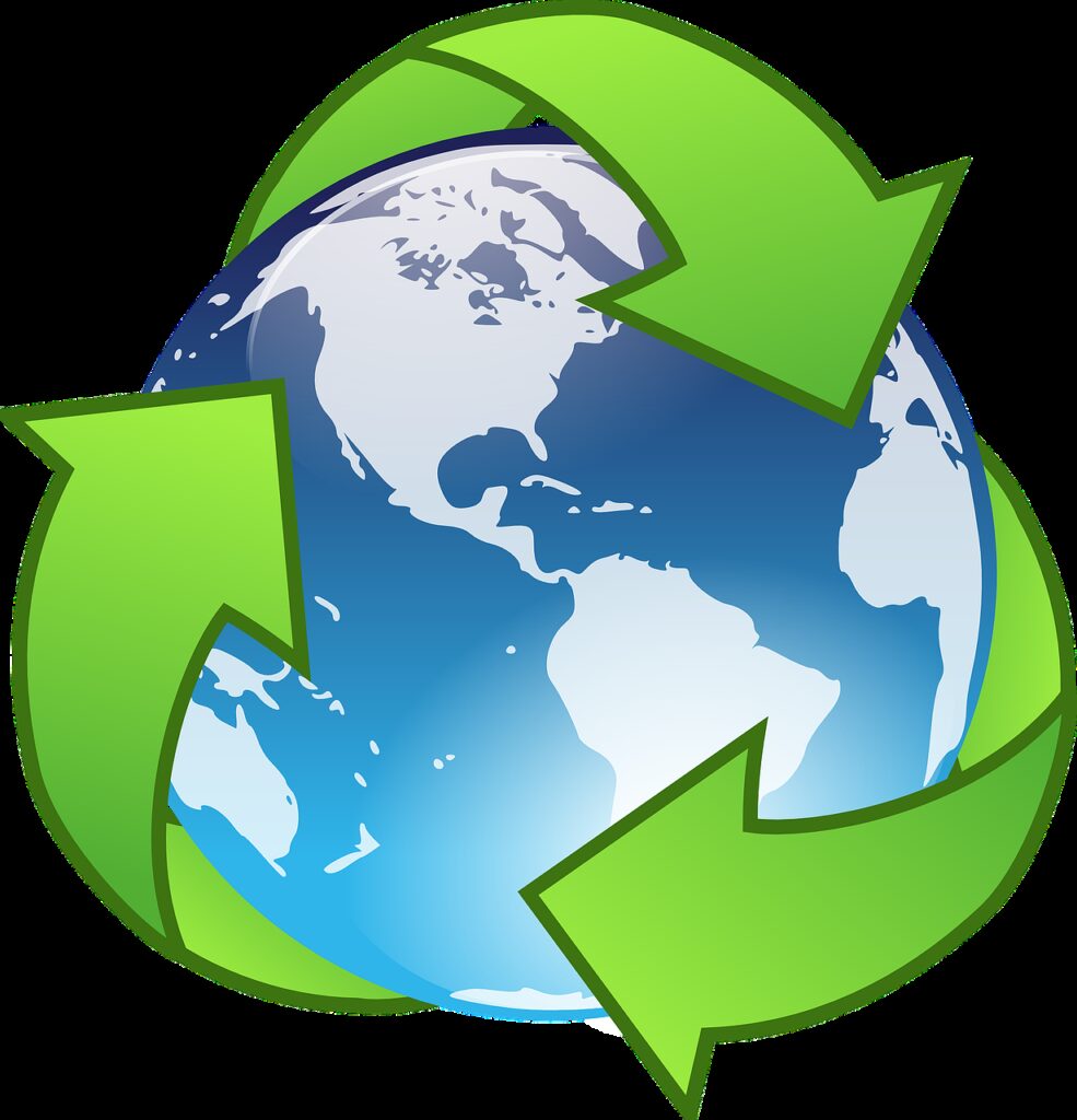 recycle, green, earth